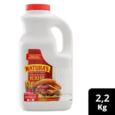 Naturas® Salsa de Tomate Tipo Ketchup 2.2 Kg - Naturas® Salsa de Tomate Tipo Ketchup 2.2 Kg