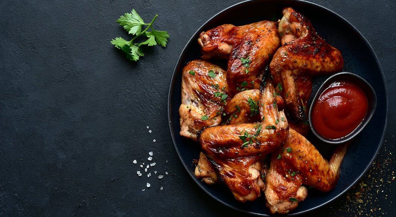 Alitas de pollo a la barbacoa. – - Receta