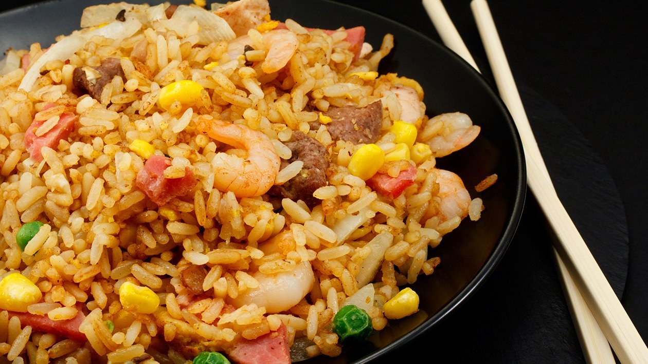 Arroz con Camarones – - Receta