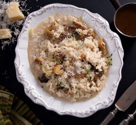 Risotto con Hongos Risotto con Hongos
