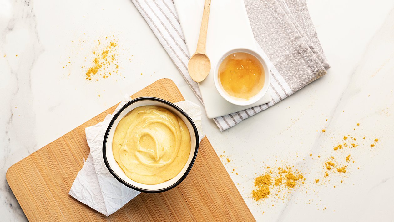 DIP DE CURRY Y MIEL – - Receta