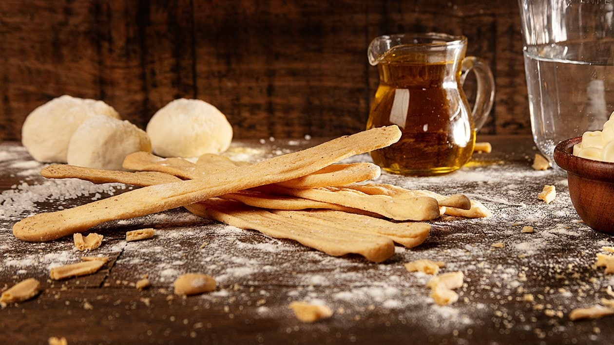 GRISINES DE OLIVA – - Receta