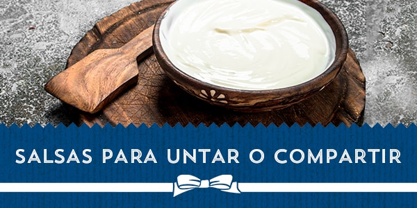 salsas para untar o compartir