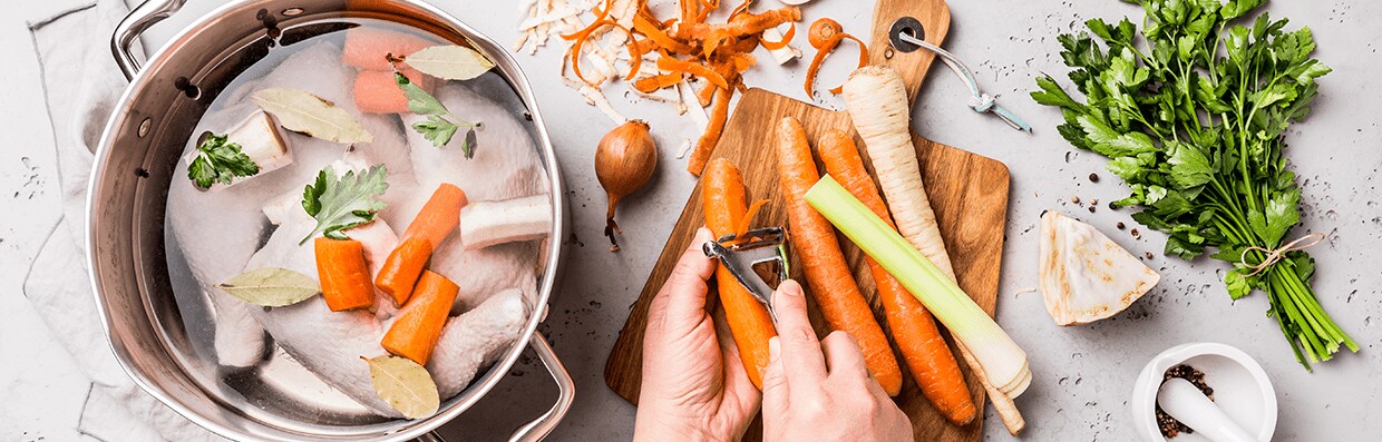 Los desperdicios que se generan al cocinar. Los desperdicios que se generan al cocinar.