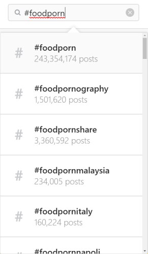 Búsquedas de hashtags en Instagram Búsquedas de hashtags en Instagram
