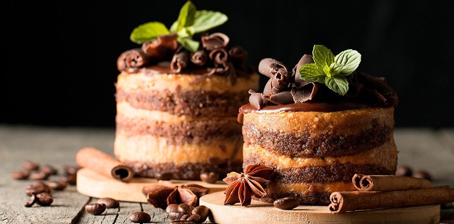 Fotografía para postre de chocolate negro Fotografía para postre de chocolate negro