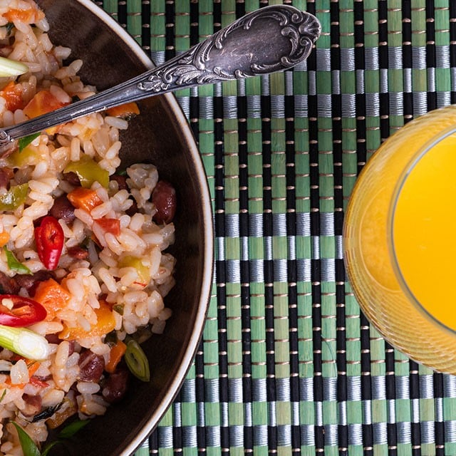 El gallo pinto, plato representativo de todas las regiones de Costa Rica