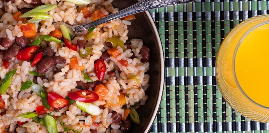 El gallo pinto, plato representativo de todas las regiones de Costa Rica