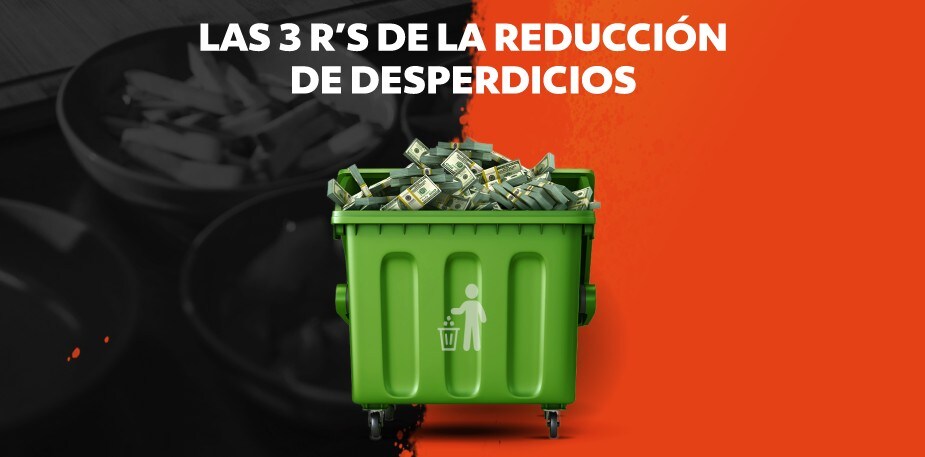 Las 3 “R” de la reducción de desperdicios