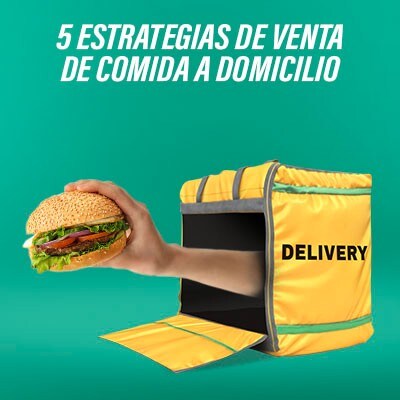 5 estrategias de venta de comida a domicilio